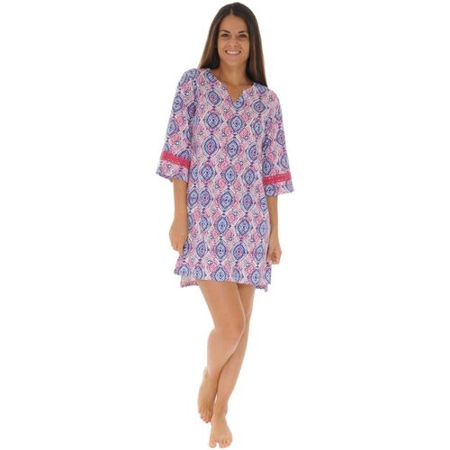 Textiel Dames Pyjama's / nachthemden Christian Cane E  GEDELISE Roze
