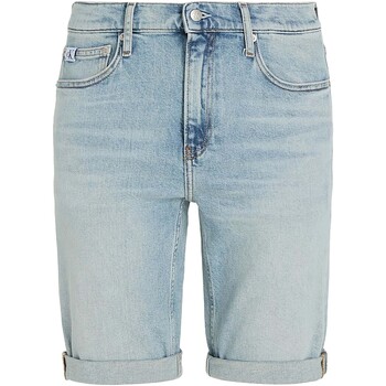 Textiel Heren Korte broeken / Bermuda's Ck Jeans Slim Short Blauw