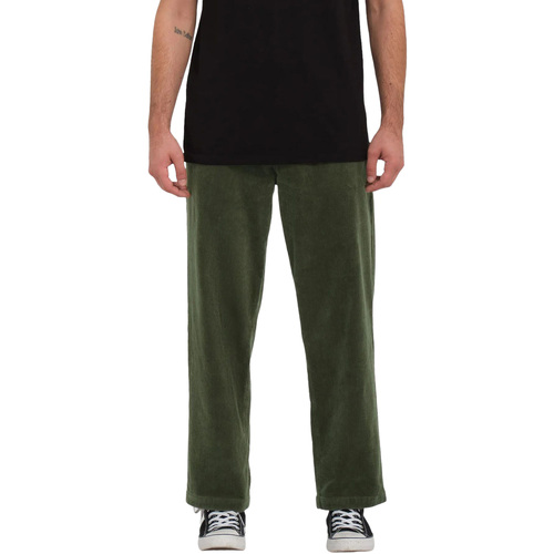Textiel Heren Broeken / Pantalons Volcom Modown Relaxed Tapered Pant Groen