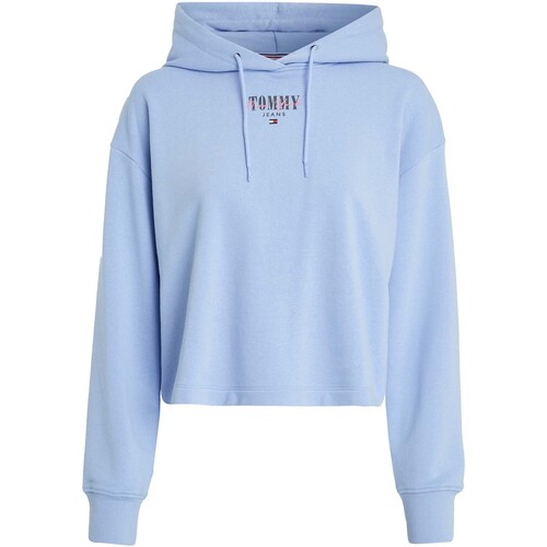 Textiel Dames Sweaters / Sweatshirts Tommy Jeans Tjw Rlx Essential Lo Blauw