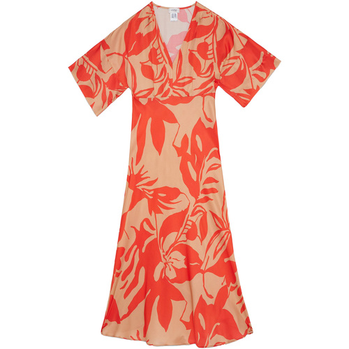 Textiel Dames Jurken Ottodame Abito- Dress Oranje
