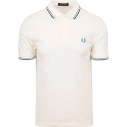 Textiel Heren T-shirts & Polo’s Fred Perry Polo M3600 Wit V36 Beige