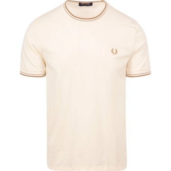 Fred Perry T-shirt Twin Tipped T-shirt Off White