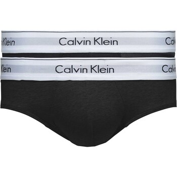 Ondergoed Heren Slips Calvin Klein Jeans 2P Hip Brief Zwart