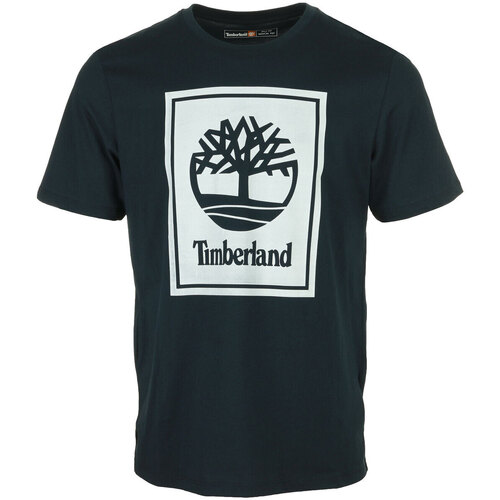 Textiel Heren T-shirts korte mouwen Timberland Short Sleeve Tee Blauw