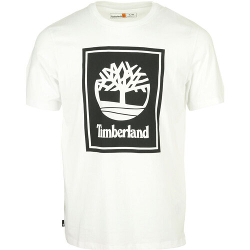Textiel Heren T-shirts korte mouwen Timberland Short Sleeve Tee Wit