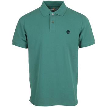 Textiel Heren T-shirts & Polo’s Timberland Pique Short Sleeve Polo Groen