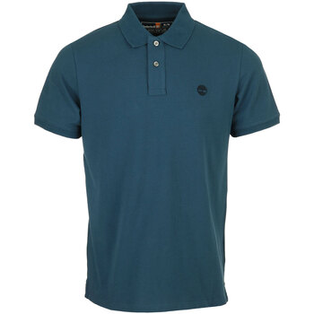 Textiel Heren T-shirts & Polo’s Timberland Pique Short Sleeve Polo Blauw