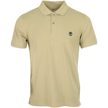 Textiel Heren T-shirts & Polo’s Timberland Short Sleeve Stretch Polo Groen