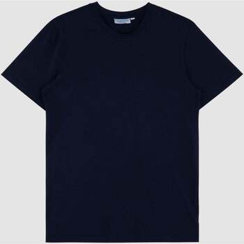 Textiel Heren T-shirts korte mouwen Vercate Knitted T-Shirt - Navy Marine