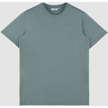 Textiel Heren T-shirts korte mouwen Vercate Knitted T-Shirt - Groen Groen