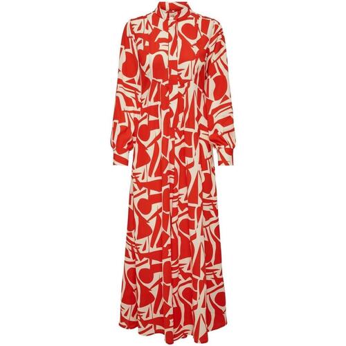 Textiel Dames Lange jurken Only  Rood