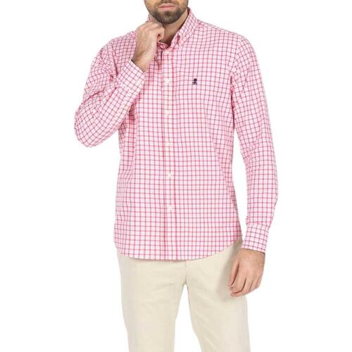 Textiel Heren Overhemden lange mouwen Elpulpo  Roze