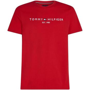 Textiel Heren T-shirts korte mouwen Tommy Hilfiger  Rood