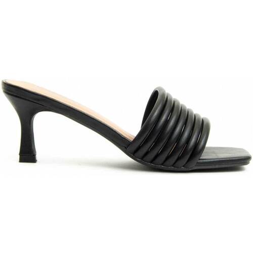 Schoenen Dames Sandalen / Open schoenen Leindia 90347 Zwart