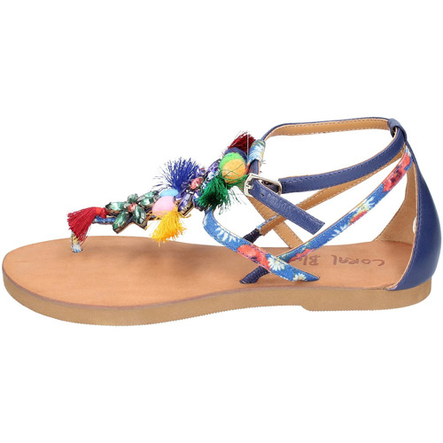 Schoenen Dames Sandalen / Open schoenen Coral Blue EX326 Blauw