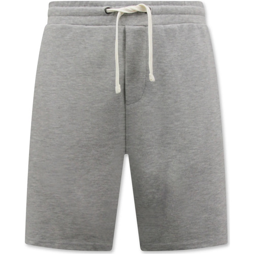 Textiel Heren Korte broeken / Bermuda's Enos Korte Broeken Volwassenen Shorts Grijs