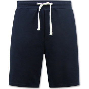 Textiel Heren Korte broeken / Bermuda's Enos Korte BroekSweat Short Blauw