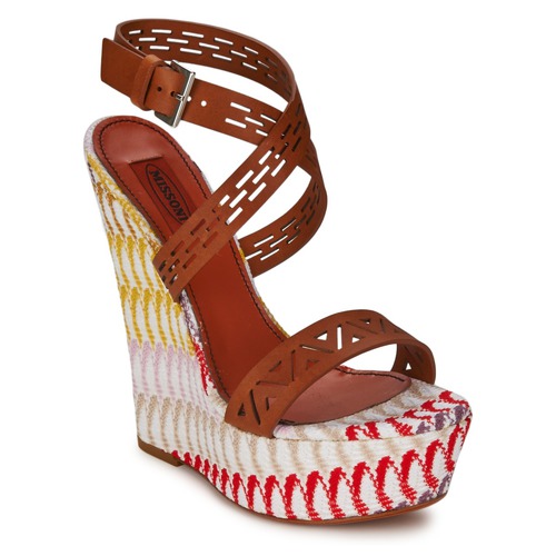 Schoenen Dames Sandalen / Open schoenen Missoni XM015 Bruin / Multicolour