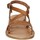 Schoenen Dames Sandalen / Open schoenen Gianluca - L'artigiano Del Cuoio 531 D CUOIO CUOIO Bruin