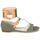Schoenen Dames Sandalen / Open schoenen John Galliano A65970 Groen / Beige