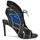 Schoenen Dames Sandalen / Open schoenen Roberto Cavalli XPS254-PZ448 Zwart / Blauw