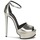 Schoenen Dames Sandalen / Open schoenen Roberto Cavalli XPS260-PZ048 Grijs / Zilver