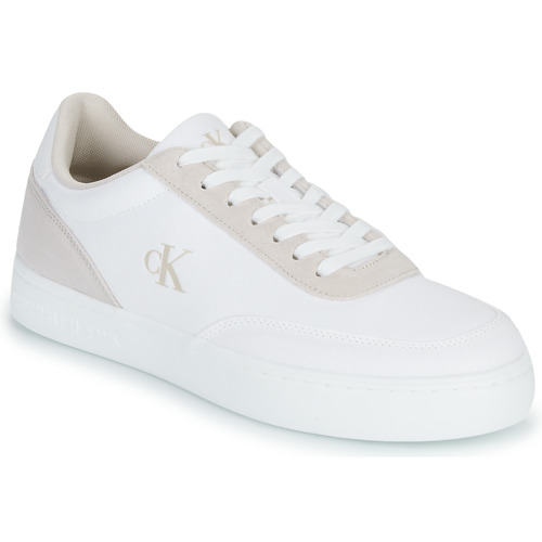 Schoenen Heren Lage sneakers Calvin Klein Jeans CLASSIC CUPSOLE MG CANVAS Wit / Beige