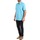 Textiel Heren Overhemden korte mouwen Pierre Cardin 539236202-140 Blauw