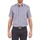Textiel Heren Overhemden korte mouwen Pierre Cardin 514636216-184 Blauw / Roze