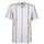 Textiel Heren Overhemden korte mouwen Pierre Cardin 539936240-130 Blauw / Beige / Bruin