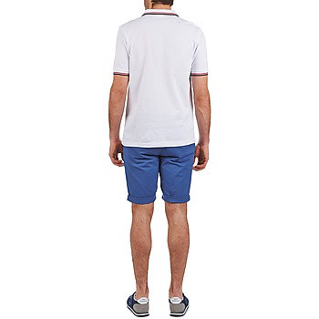 Fred Perry SLIM FIT TWIN TIPPED Wit / Rood