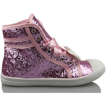 Schoenen Meisjes Hoge sneakers Hello Kitty CAMOMILLA MILANO GLIPPER Roze