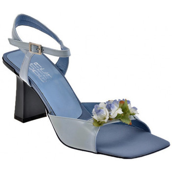 Schoenen Dames Sneakers Strategia Flower Tacco70 Blauw