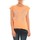 Textiel Dames Tops / Blousjes Vero Moda Top Binti Stud S/S EX5 Orange Oranje