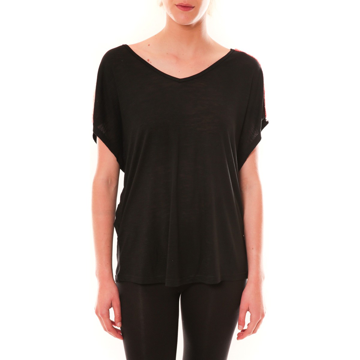 Textiel Dames Tops / Blousjes Dress Code Top M-9388  Noir Zwart