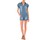 Textiel Dames Korte broeken / Bermuda's Dress Code Combinaison F259  Denim Blauw