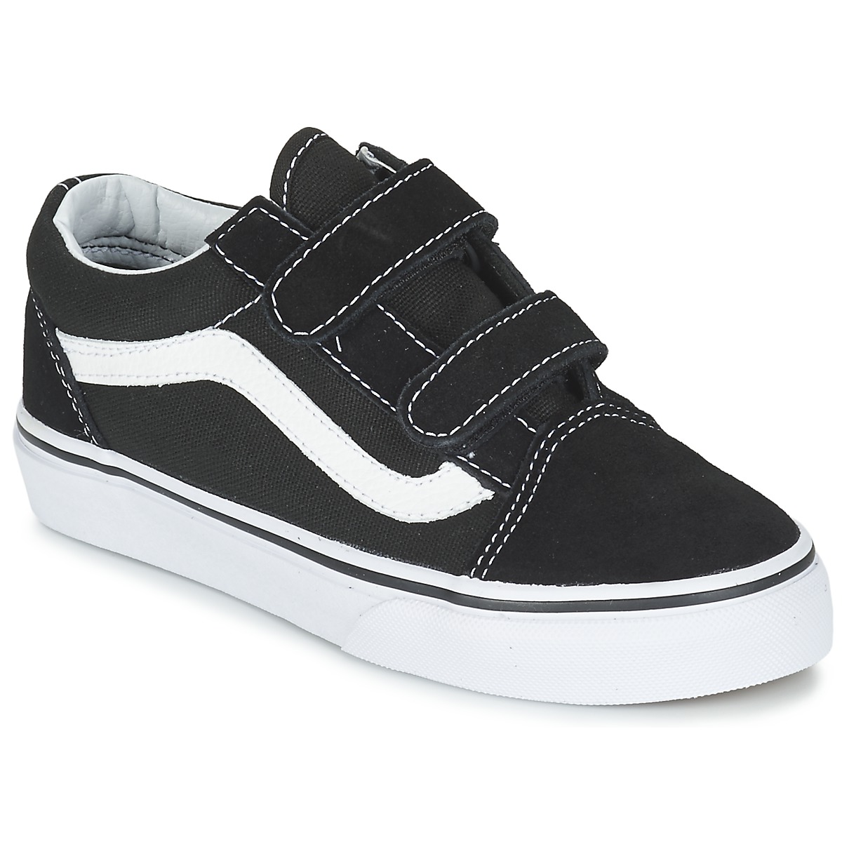 Vans Old Skool V Sneakers Kinderen - Black