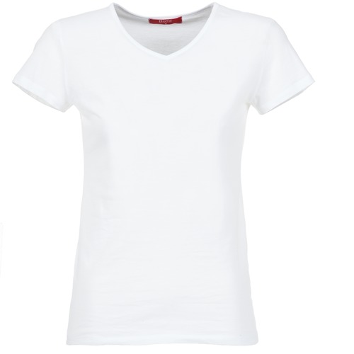 Textiel Dames T-shirts korte mouwen BOTD EFLOMU Wit