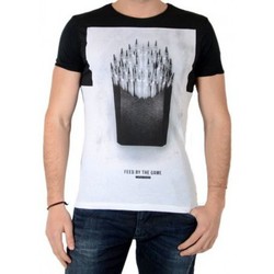 Textiel Heren T-shirts korte mouwen Japan Rags 50600 Zwart