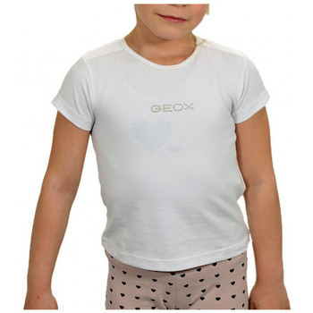 Geox T-shirt Wit
