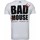 Textiel Heren T-shirts korte mouwen Local Fanatic Bad Mouse Rhinestone Wit