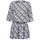 Textiel Dames Korte jurken Manoush MOSAIQUE Grijs / Zwart