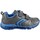 Schoenen Kinderen Lage sneakers Geox ANDROID B.D. LUCES Blauw