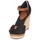 Schoenen Dames Sandalen / Open schoenen Tommy Hilfiger ELENA 56D Zwart / Bruin