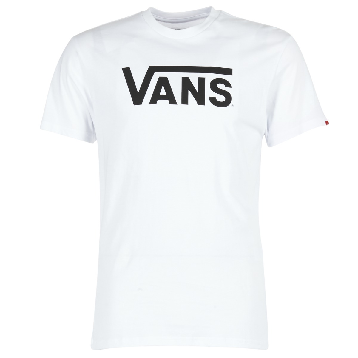 Vans Classic Sportshirt Heren - Maat S - White-Black