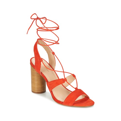 Schoenen Dames Sandalen / Open schoenen Mellow Yellow BRUNE Oranje