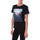 Textiel Dames T-shirts korte mouwen Coquelicot T-shirt  Noir 16423 Zwart