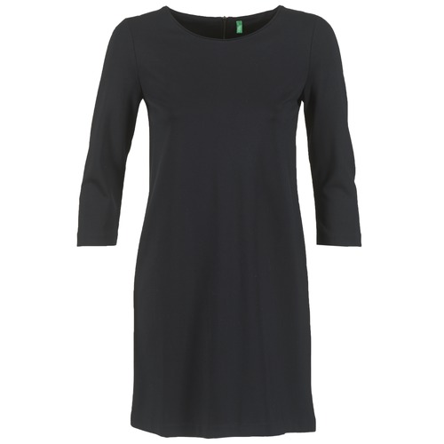 Textiel Dames Korte jurken Benetton SAVONI Zwart