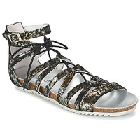 Schoenen Dames Sandalen / Open schoenen Regard RABAZO Zwart / Zilver